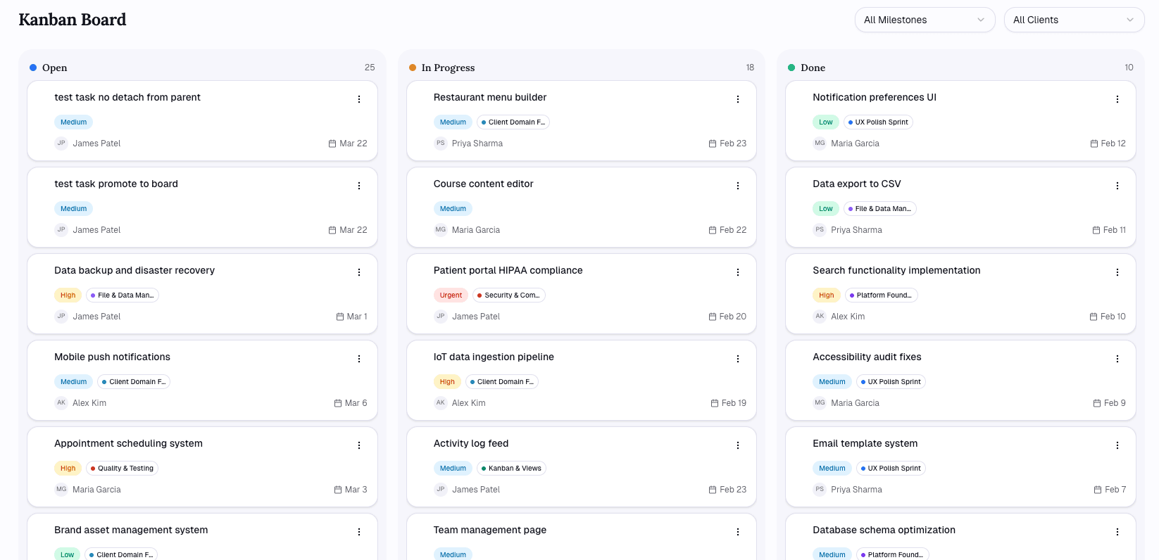 Kanban Board - Visual Task Management